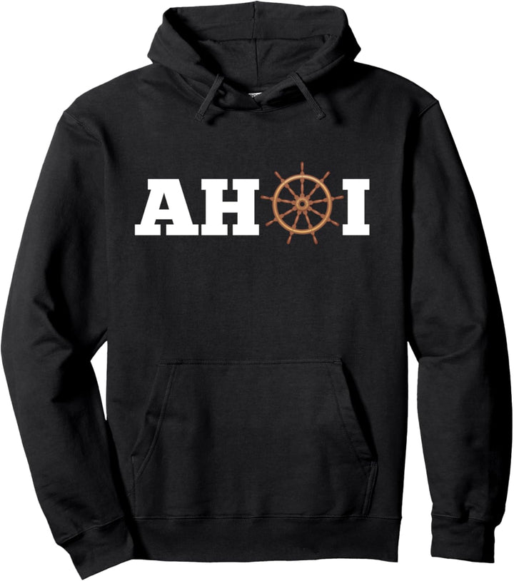 Ahoi Norden Meer Schifffahrt Ahoi Pullover Hoodie