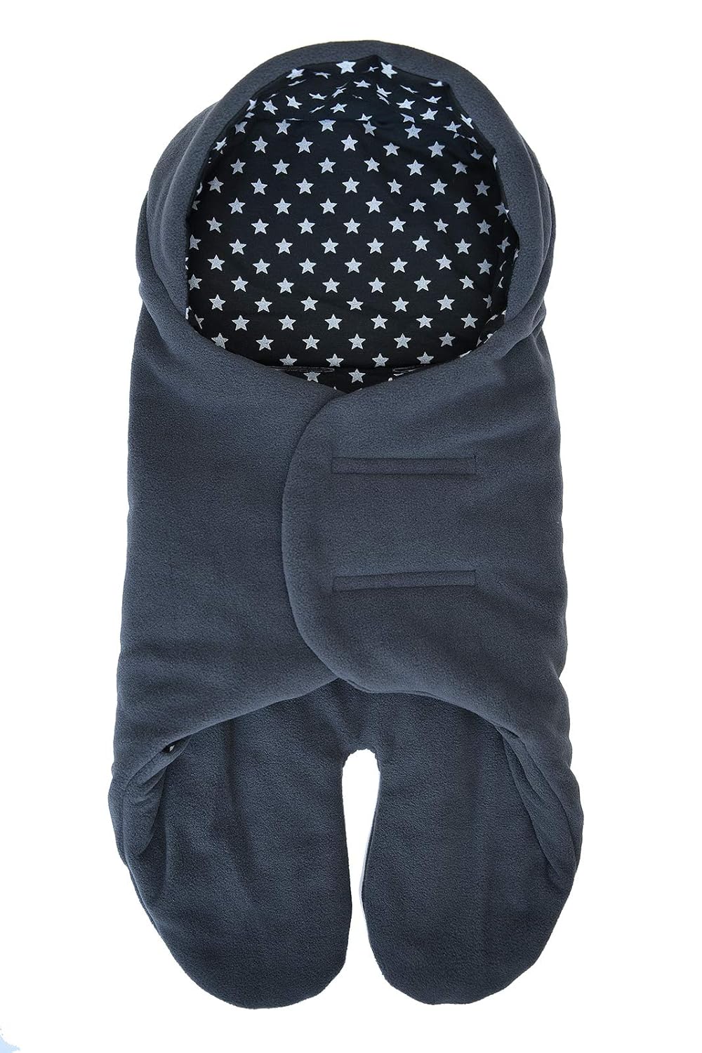 MijaCulture 2 in1 two sided Winter Einschlagdecke Decke Universal für Autositz, für Kinderwagen, Bug