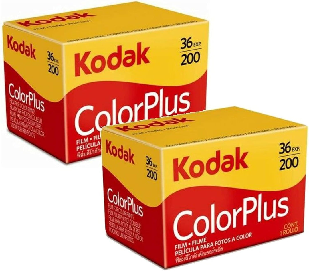 Kodak Colorplus 200 asa Farbfilm (à 36 Bildern) 2 Stück