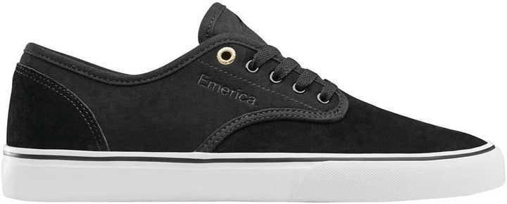 Emerica Herren Wino Standard Skate-Schuh 37 EU Black White Gold, 37 EU Black White Gold