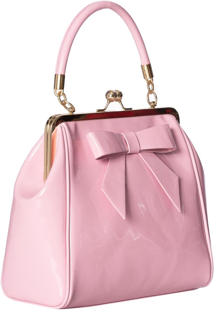 Dancing Days Retro American Vintage Handtasche Rosa, Rosa