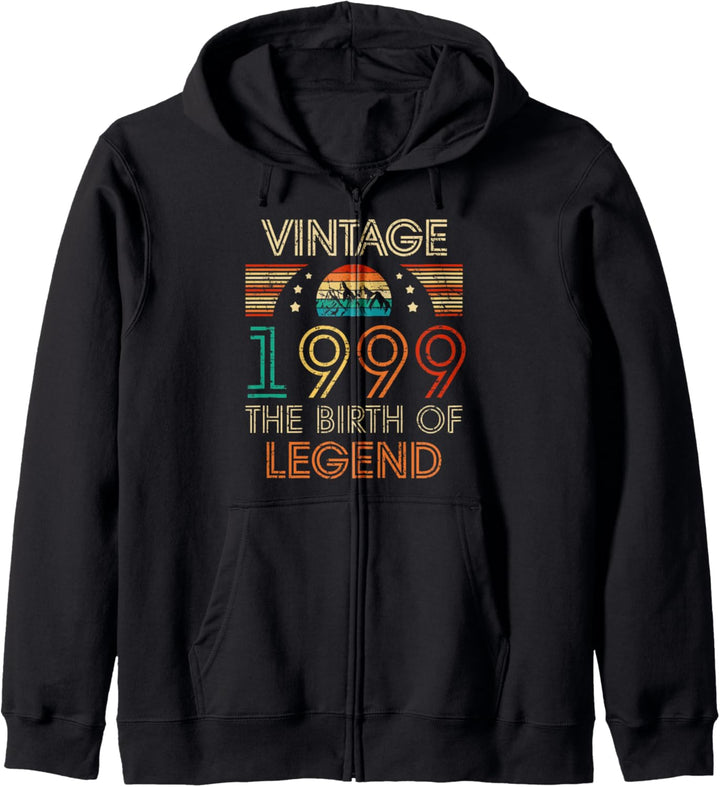 Retro Vintage 1999 Geschenke zum 21. Geburtstag 21 Jahre alt Kapuzenjacke