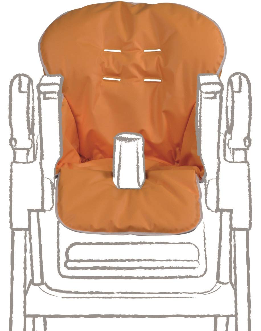 Italbaby Itb_Sitzstuhlbezug, PVC, Orange Singles, Singles