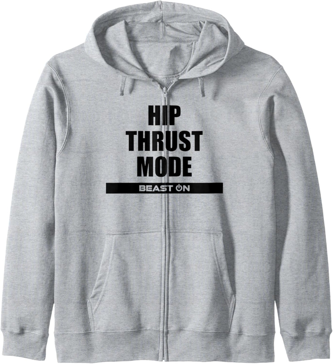 Hip Thrust Mode Fitness Bodybuilding Gym Motivation Sprüche Kapuzenjacke