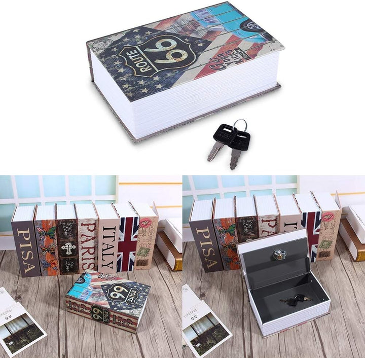 Wörterbuch-Buch-Geheimnis-Safe-Sicherheits-Box Wörterbuch-geformte Versteckte Geheimbuch-Safe-Umleit
