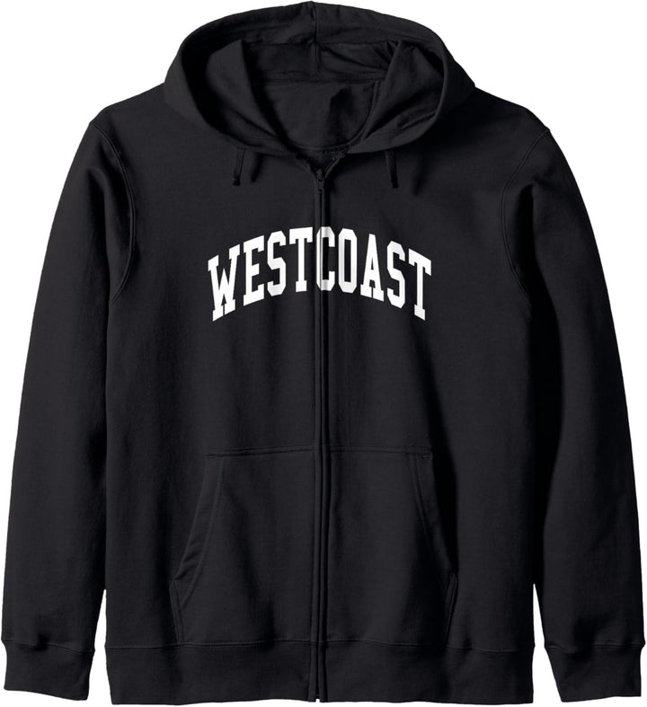 West Coast Westside Los Angeles Cali Hip Hop Kapuzenjacke