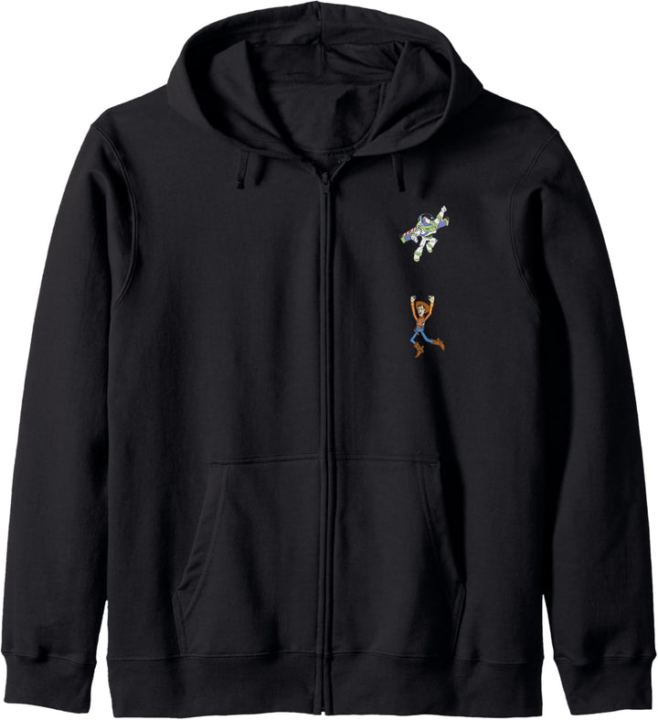 Disney Pixar Toy Story Buzz Lightyear Flying Woody Falling Kapuzenjacke