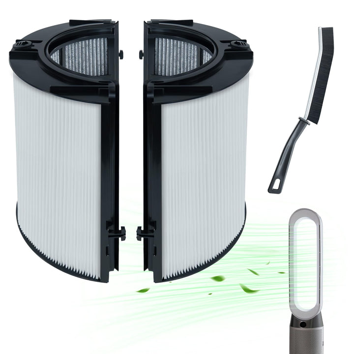 2-in-1 HEPA Filter und Aktivkohlefilter Kompatibel mit Dyson Luftreiniger DP04 HP04 HP06 HP07 HP09 P