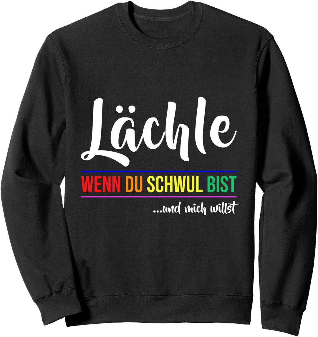 Schwul Gay Pride Regenbogen LGBTQ Homosexuell Liebe Geschenk Sweatshirt