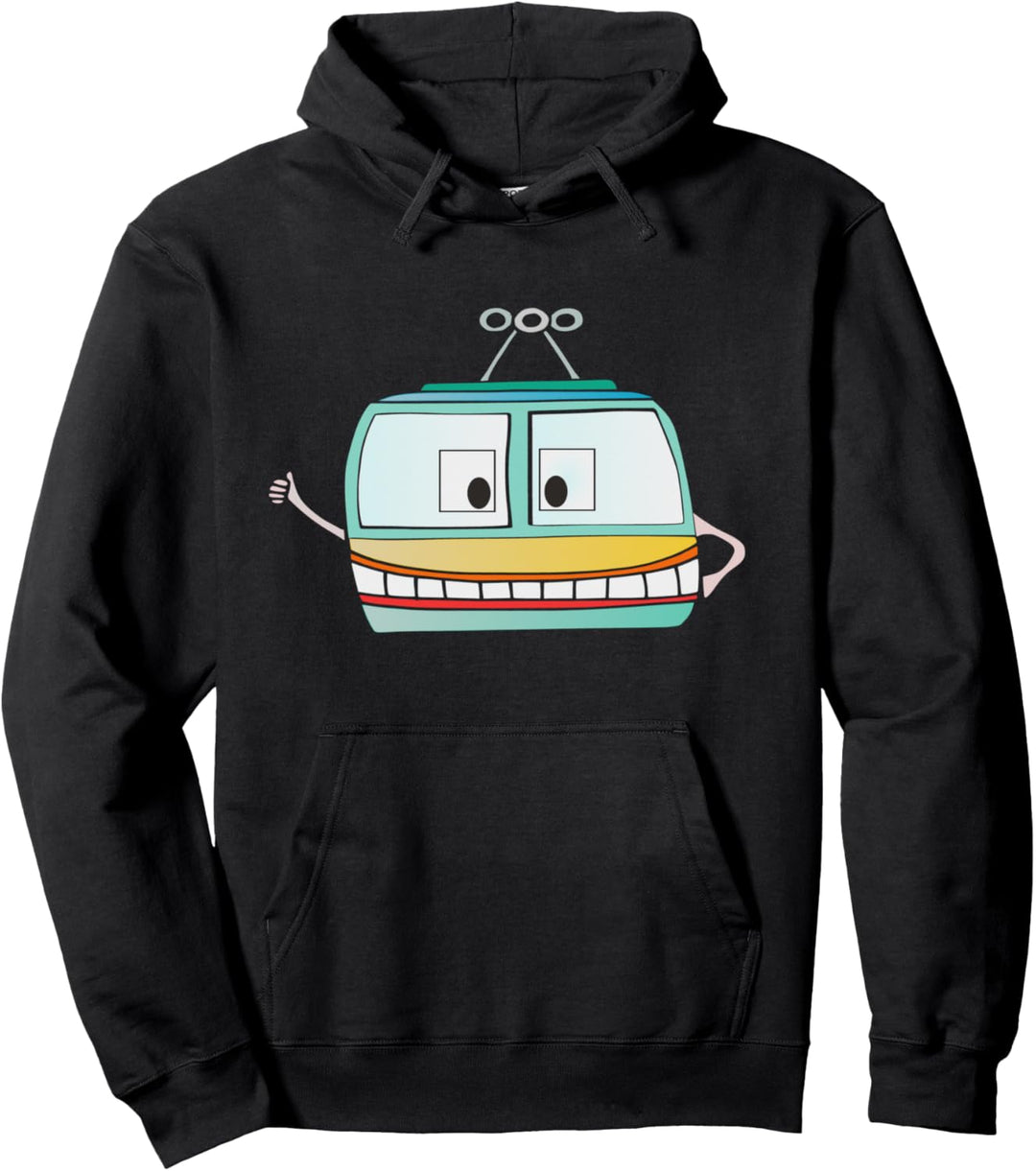 Bergbahn Seilbahn Gondel Pullover Hoodie
