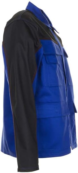 Planam Grösse 110 Herren Weld Shield Jacke kornblau schwarz Modell 5528 Kornblau/Schwarz 110, Kornbl