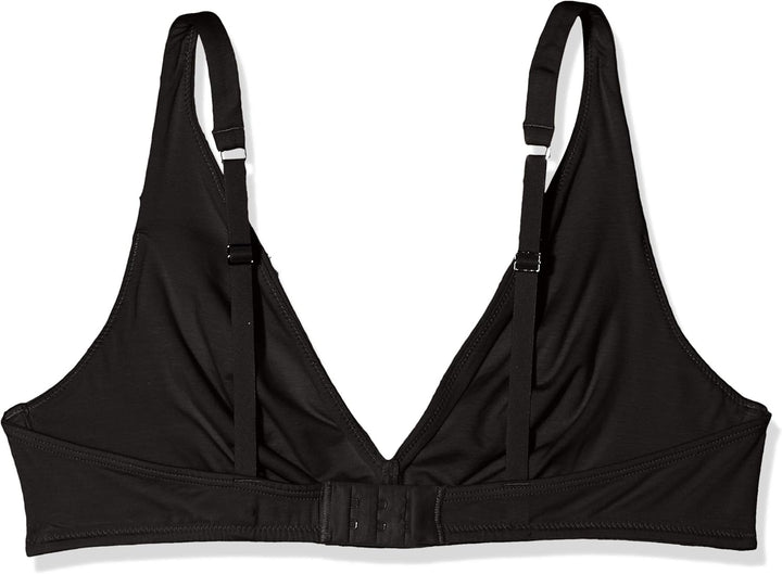 CALIDA Damen Natural Comfort beugelloze beha B gelloser BH, Schwarz, 85B EU