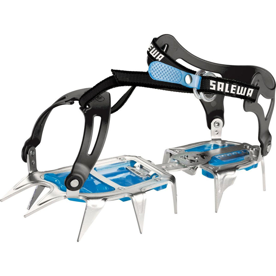 SALEWA Erwachsene Alpinist Walk Steigeisen Mit Schlaufen, Blue, Uni