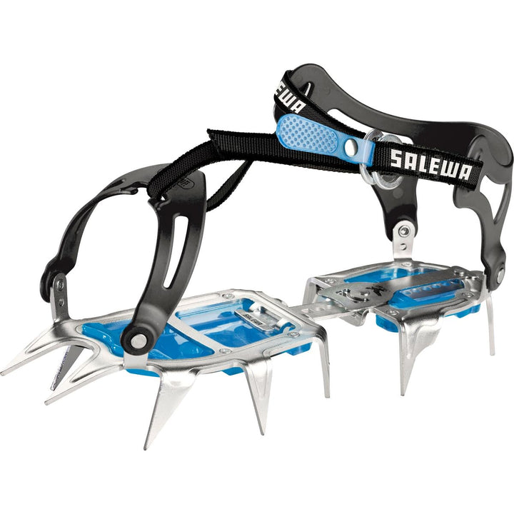 SALEWA Erwachsene Alpinist Walk Steigeisen Mit Schlaufen, Blue, Uni