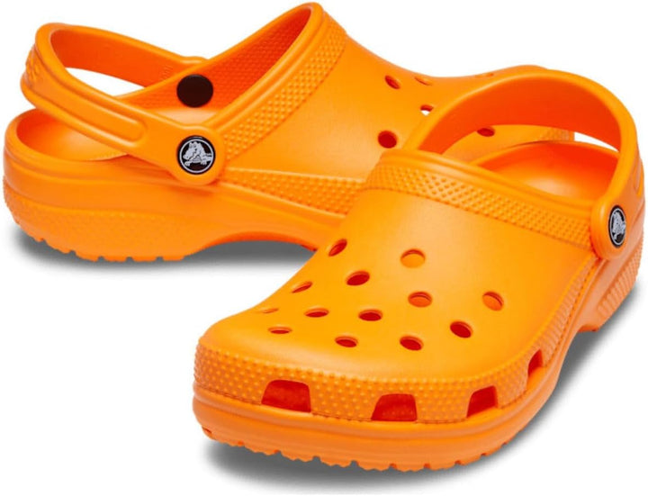 Crocs Unisex Classic (Best Sellers) Clogs 36/37 EU Orange Zing, 36/37 EU Orange Zing