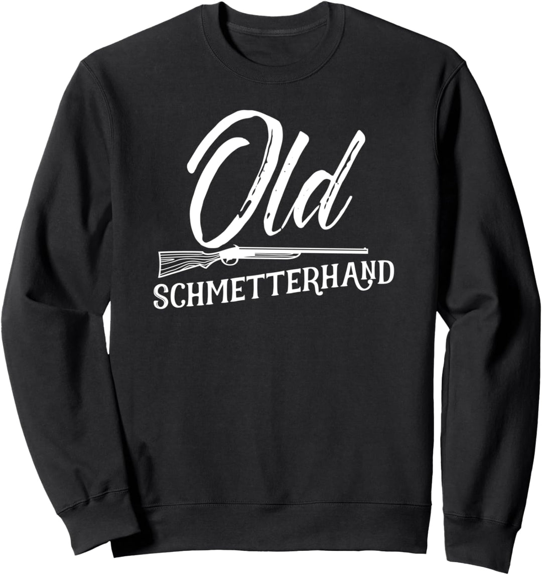 Old Schmetterhand Tischtennis Geschenk Tischtennisspieler Sweatshirt