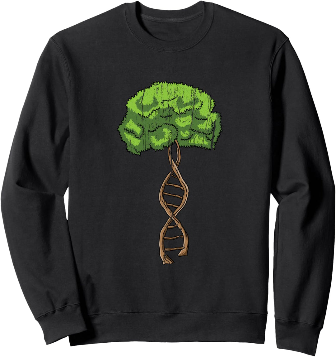 DNA Baum Klimawandel Outfit Geschenk Männer Frauen Kinder Sweatshirt