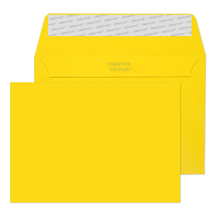 Blake Creative Colour 103 Briefumschläge Haftklebung Bananengelb C6 114 x 162 mm - 120g/m² | 500 Stü