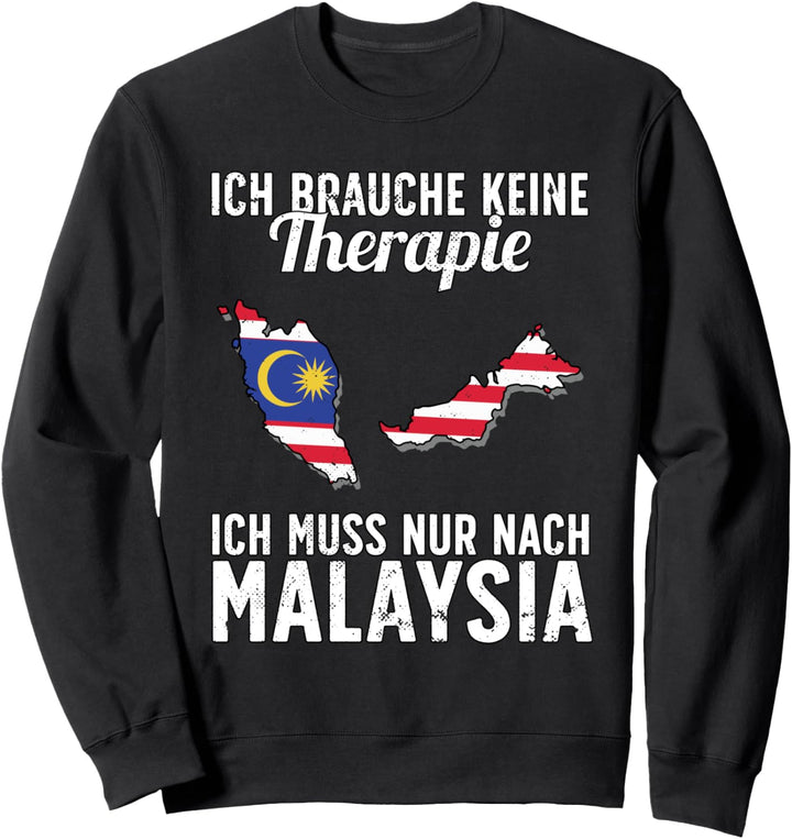 Malaysische Flagge I Malaysia Urlaub I Malaysia Sweatshirt