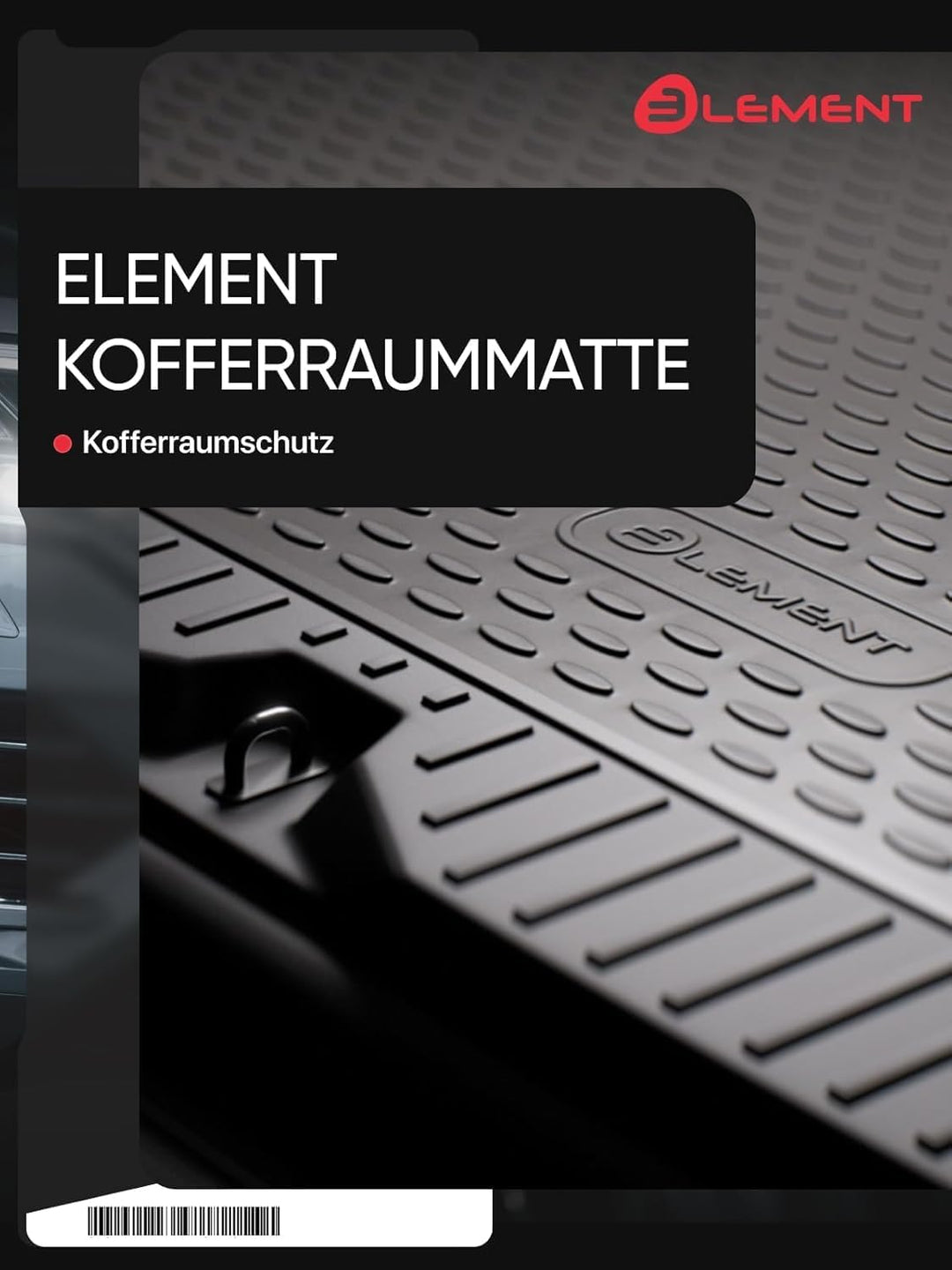 Element Kofferraumwanne Laderaumwanne für Ford Mondeo IV BA7 2007-2014 Limousine Schwarz