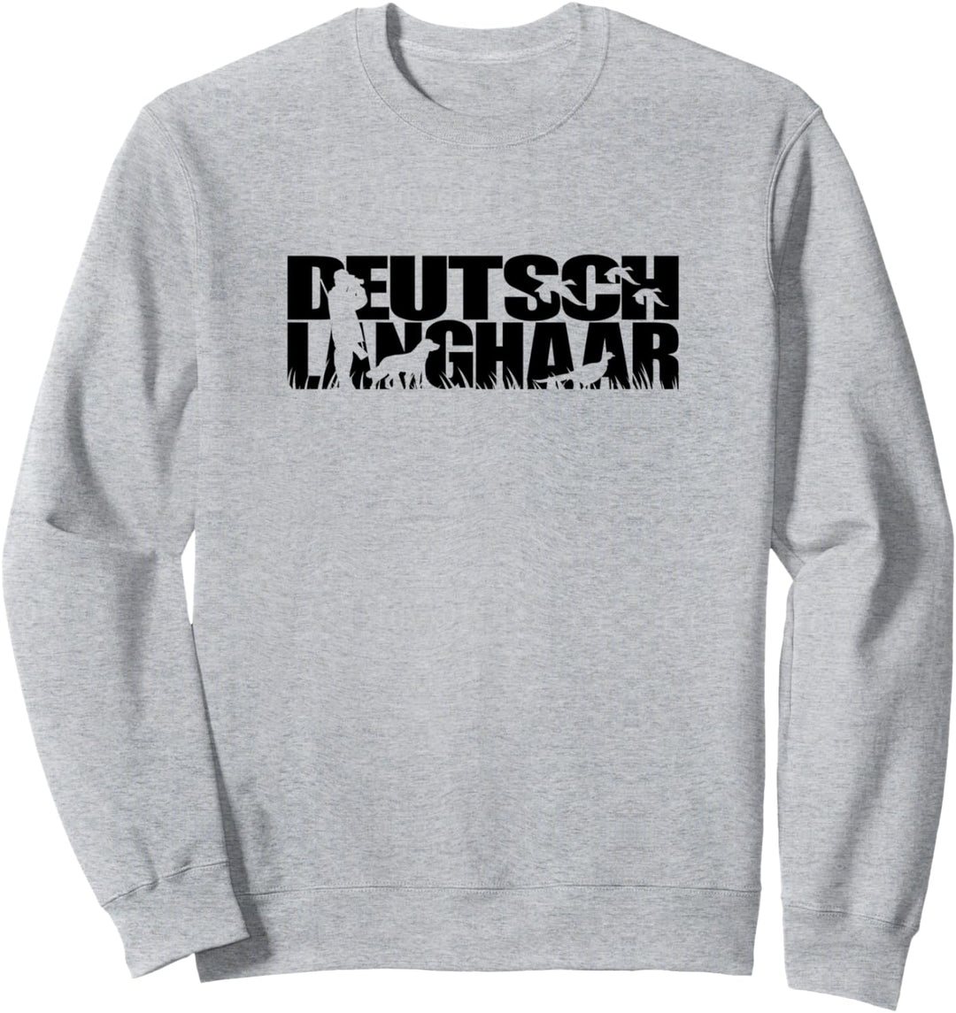 Deutsch Langhaar Hunde Jagdhund Jäger Jagdhunde Sweatshirt