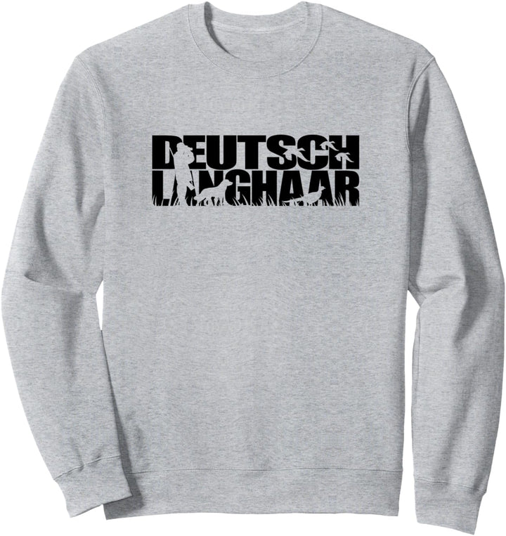 Deutsch Langhaar Hunde Jagdhund Jäger Jagdhunde Sweatshirt