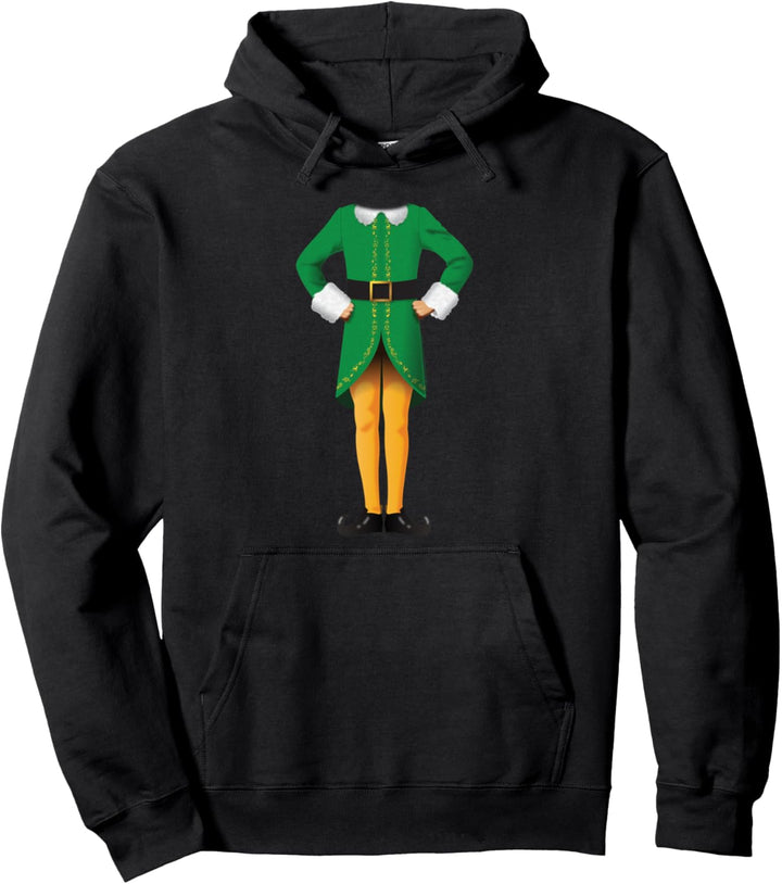 Elf Buddy Kostüm Pullover Hoodie
