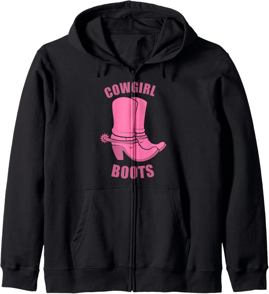 Cowgirl Stiefel Country Horse Rodeo Western Princess Kapuzenjacke