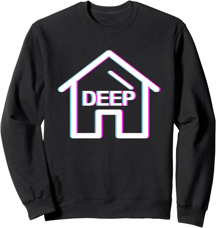 Deep House Music Vaporwave Glitch EDM Lieber DJ Deep House Sweatshirt