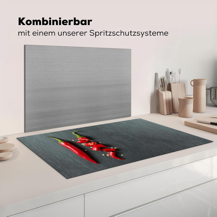 KitchenYeah© Herdabdeckplatte Einteilig Induktionsmatte Küche Abdeckung Ceranfeld Herd Abdeckplatte
