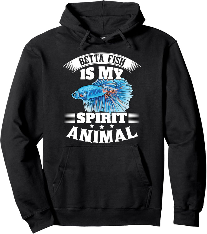 Betta Fish Is My Spirit Animal Siamesischer Kampffisch Pullover Hoodie
