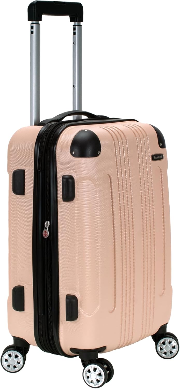 Rockland London Hardside Spinner Wheel Gepäck, Champagner, Carry-On 20-Inch, London Hardside Spinner