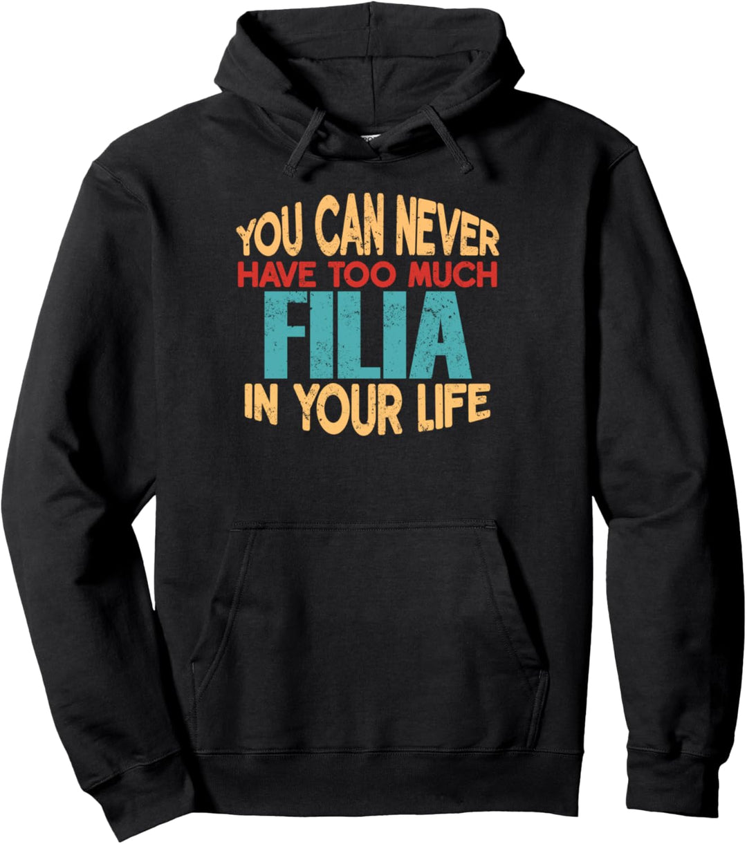 Funny Filia Personalized Tshirt First Name Joke Item Pullover Hoodie