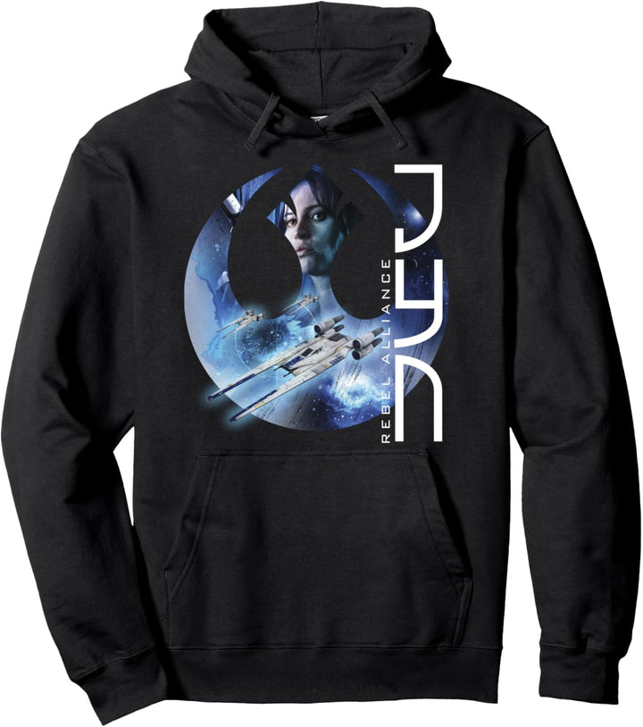 Star Wars Rogue One Jyn Rebel Logo Pullover Hoodie