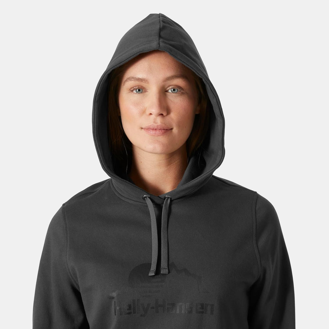 Helly Hansen Damen Nord Graphic Pullover Kapuzenpullover Ebenholz L, Ebenholz L