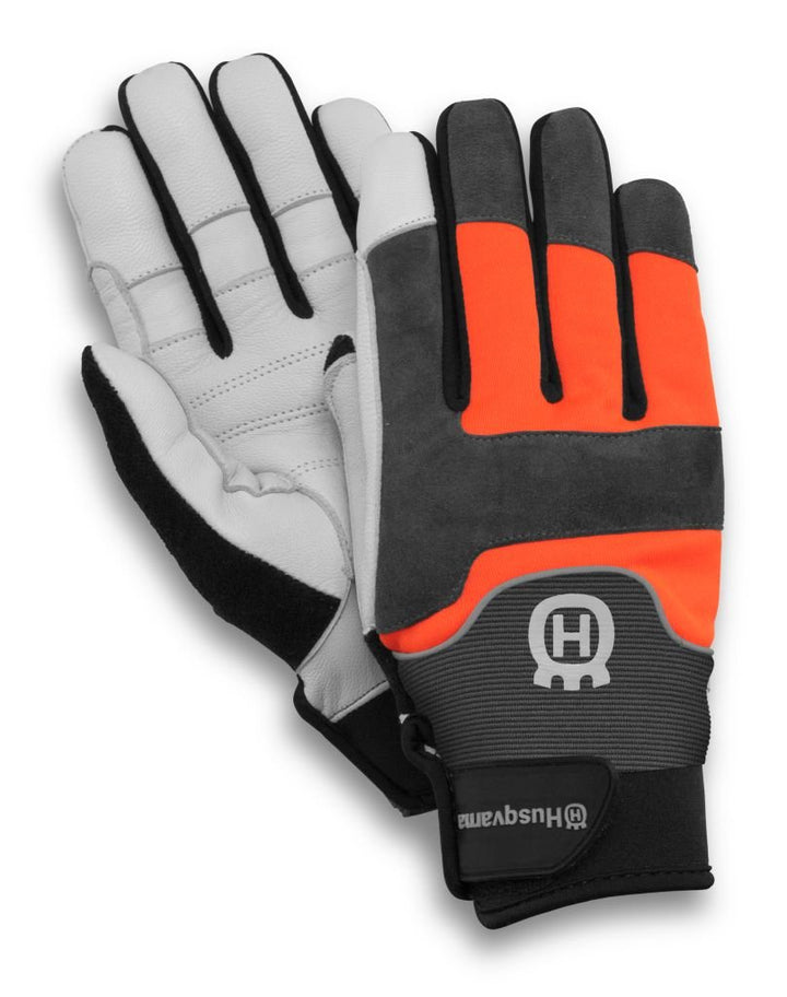 Husqvarna Technical Gartenhandschuhe, Polyester, schwarz, grau, orange