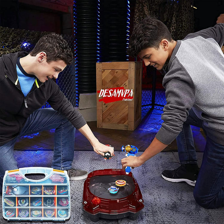 Desamvap Battling Tops Kampf Kreisel B-206 Metal Fusion Spinning Tops Battle Spielzeugset mit Starte