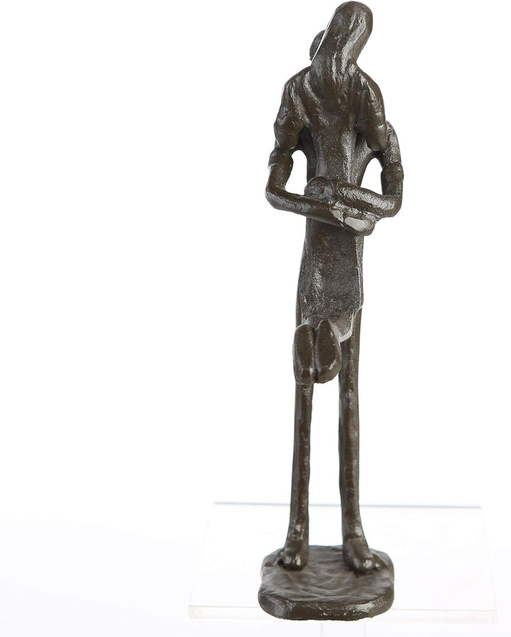 Casablanca - Design-Skulptur Kissing - Kuss - aus Eisen - Höhe 19 cm