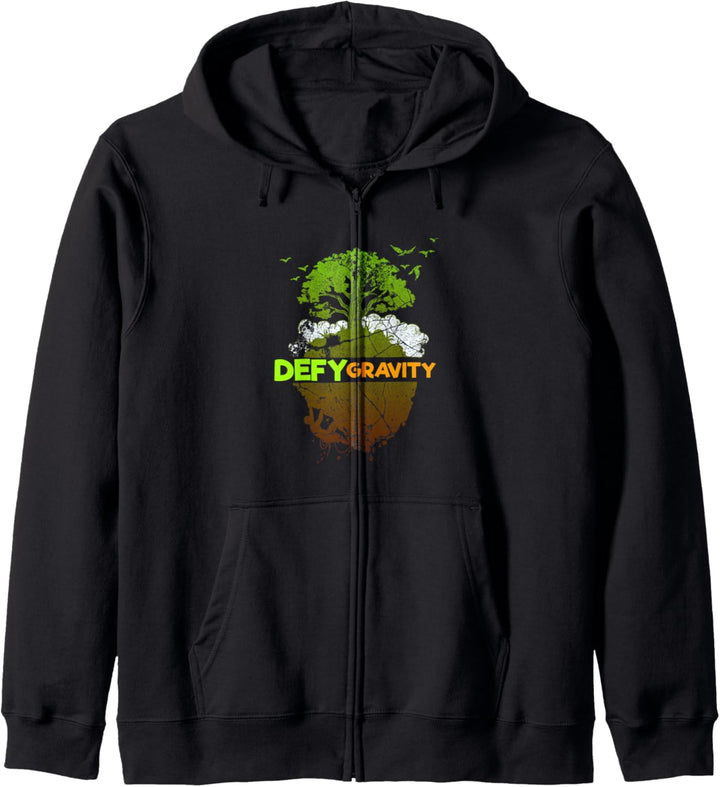 Cooles Klettern Geschenk Schwerkraft Kapuzenjacke