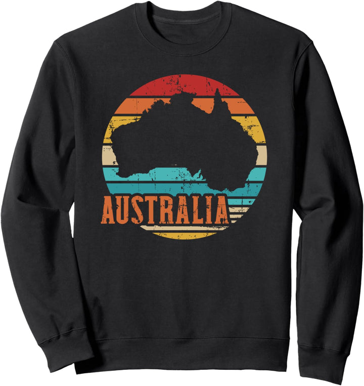 Australien Karte vintage Sweatshirt
