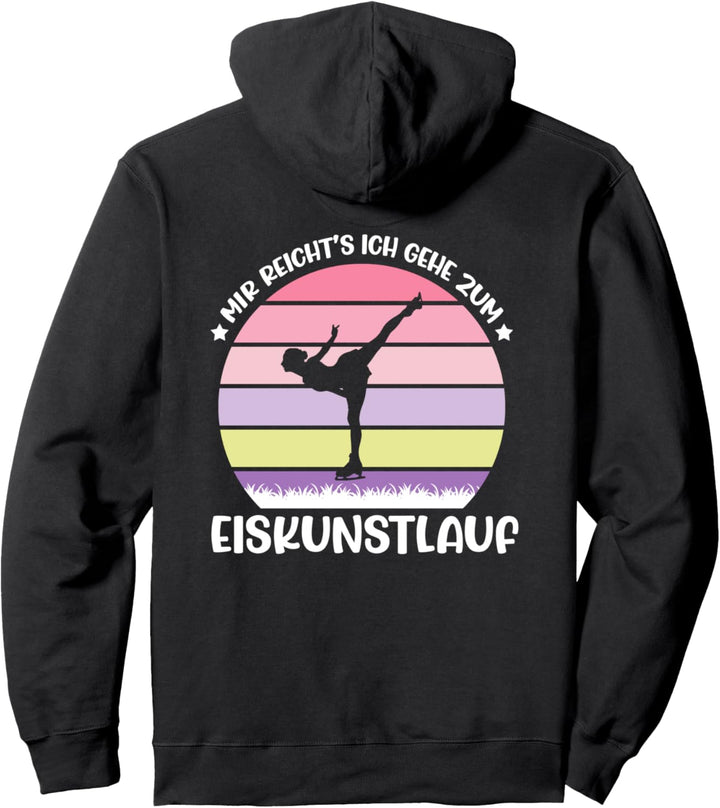 Ich Gehe Zum Eiskunstlauf, Damen Eiskunstläuferin Frauen Pullover Hoodie