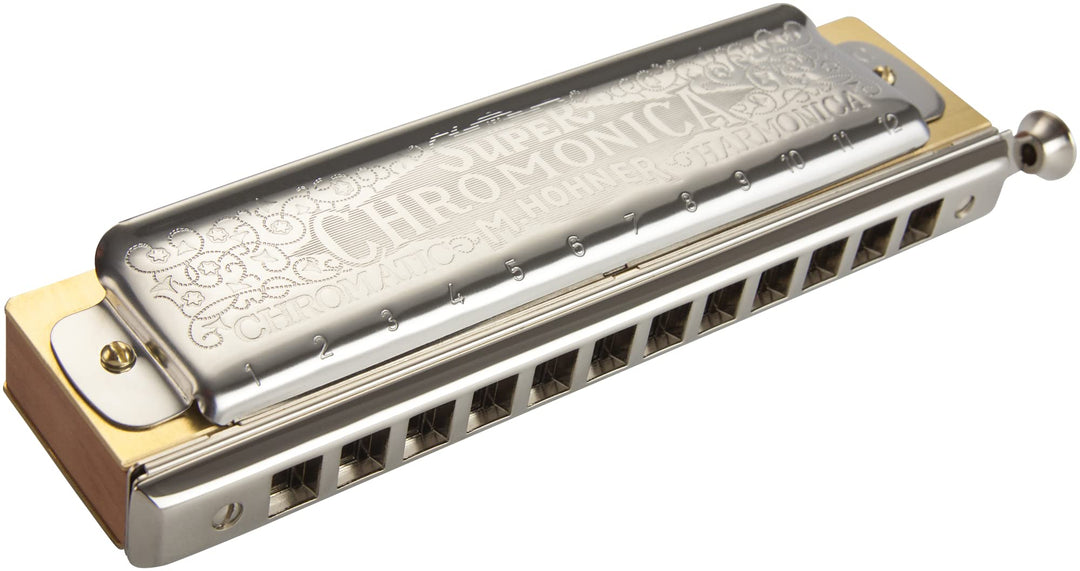 Hohner M27001X Super Chromonica 270 C-Dur Mundharmonika Single, Single