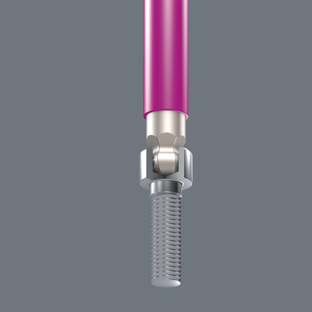 Wera - 05022699001 - Winkelschlüssel Satz, 3950/9 Hex-Plus Multicolour HF Stainless 1, metrisch, Ede