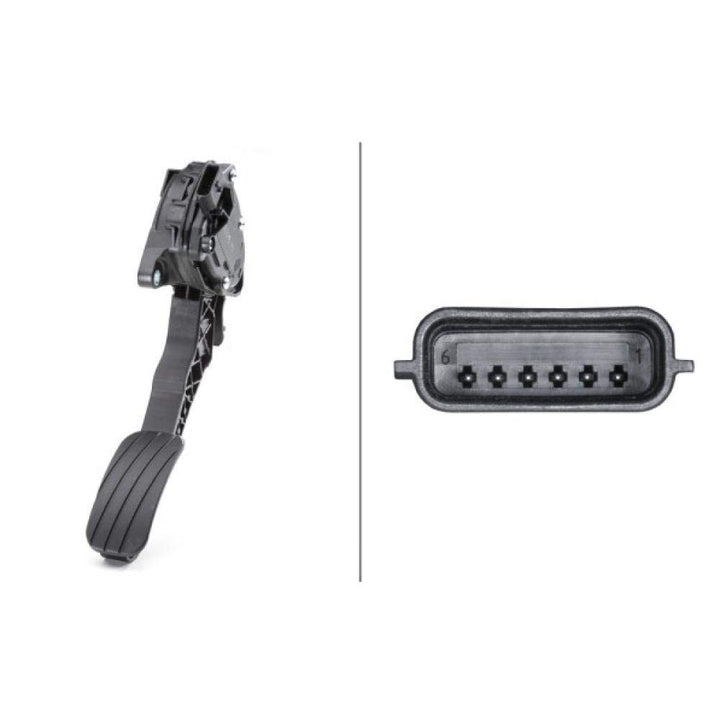 HELLA 6PV 009 978-751 Sensor, Fahrpedalstellung - für Linkslenker - Schaltgetriebe