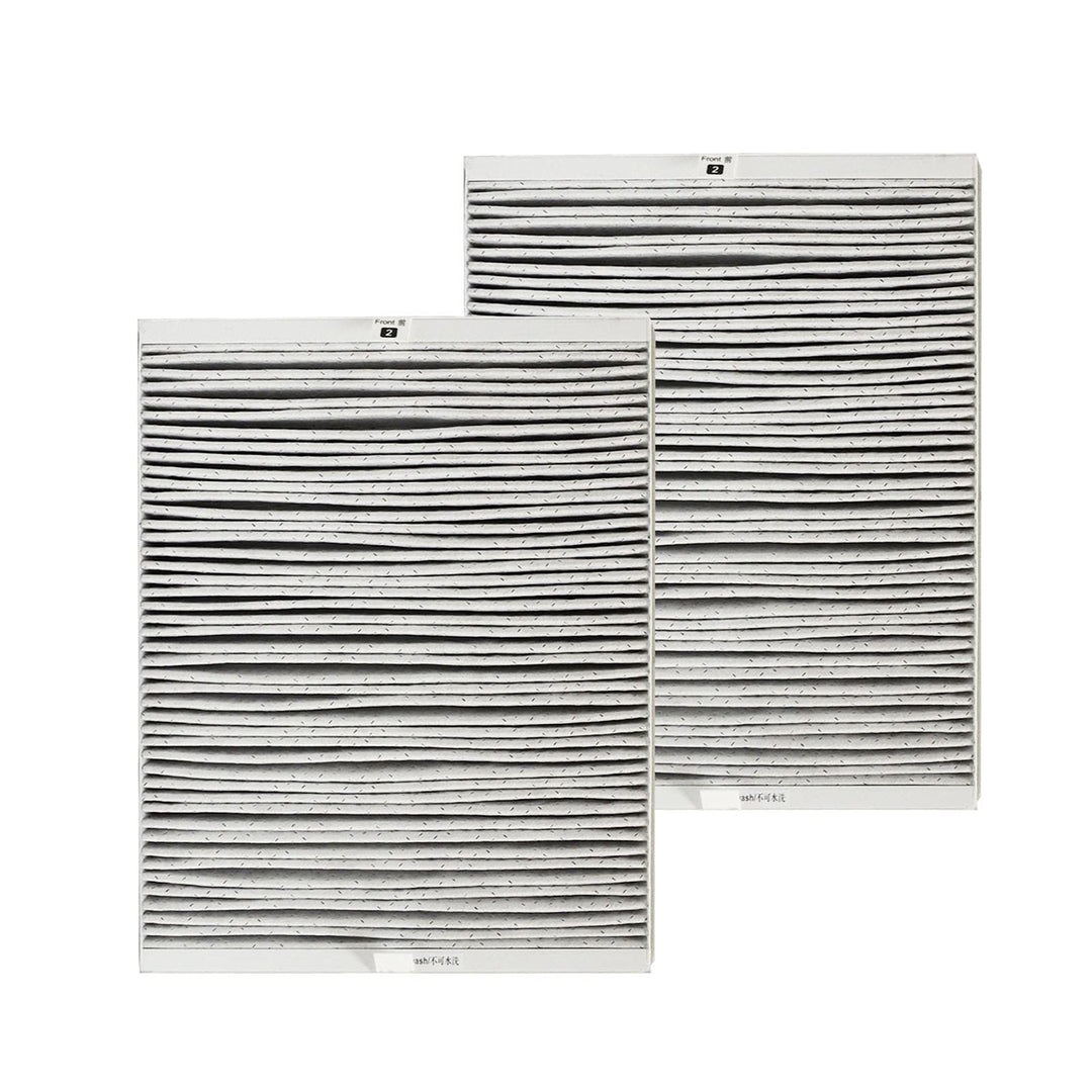 PUREBURG 2er-Pack HEPA + Aktivkohle 2-in-1-Filter, kompatibel mit Philips AC4072/11 Luftreiniger, Te
