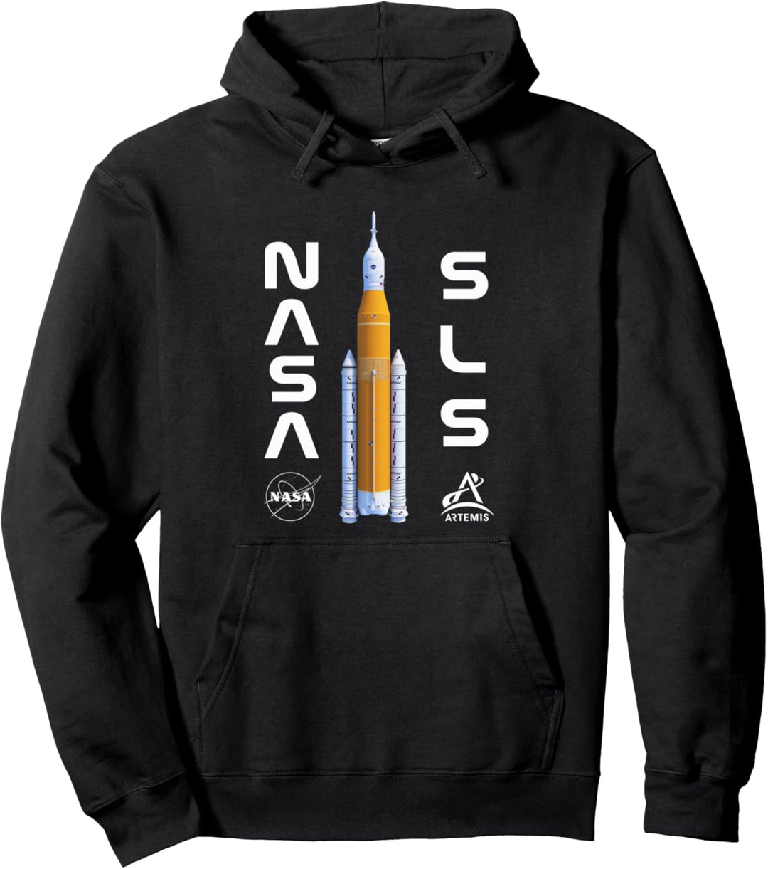 NASA SLS Artemis Insignia Logo Pullover Hoodie