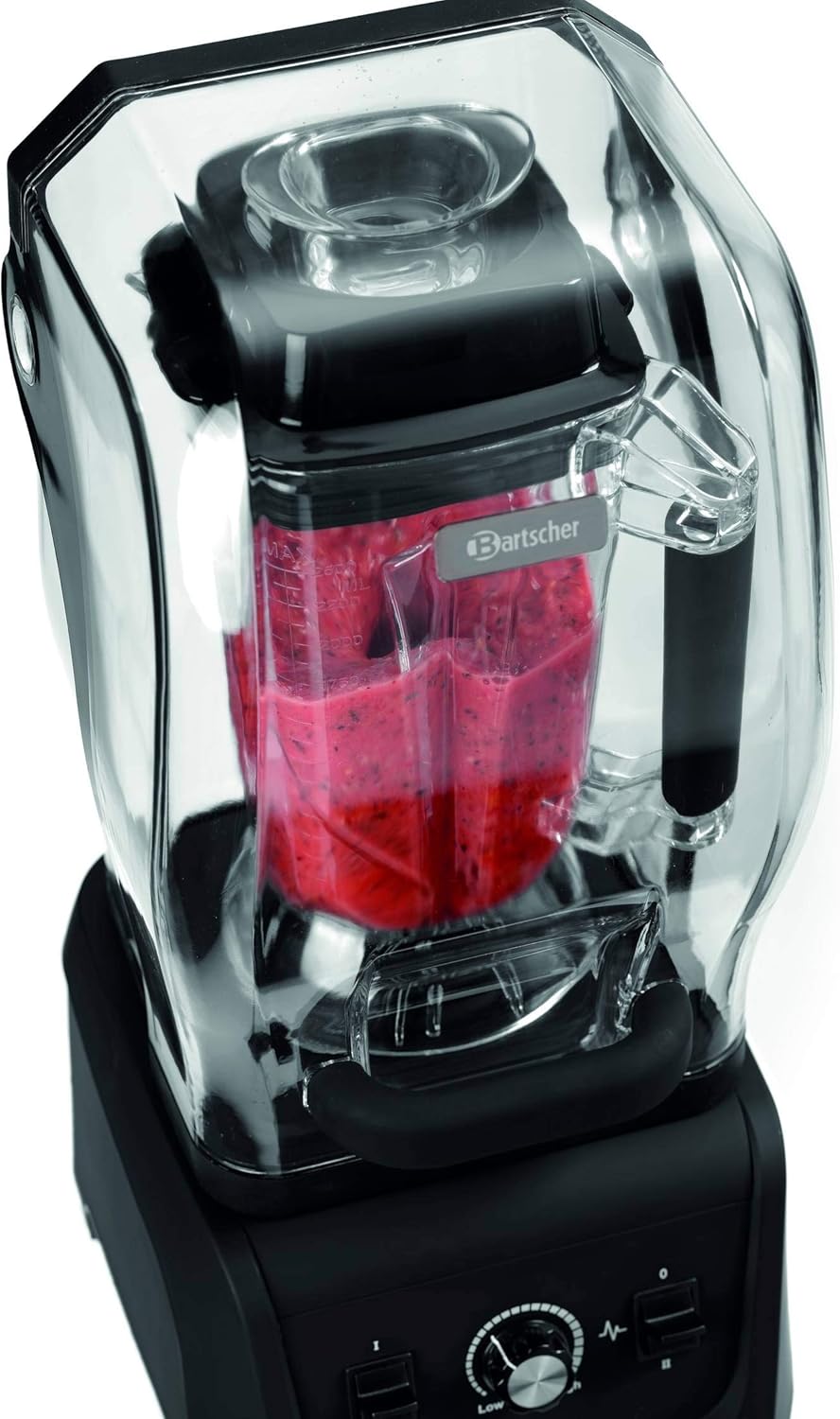Bartscher Blender Pro Xtra 2,5 Liter mit Lärmschutzhaube - 150182