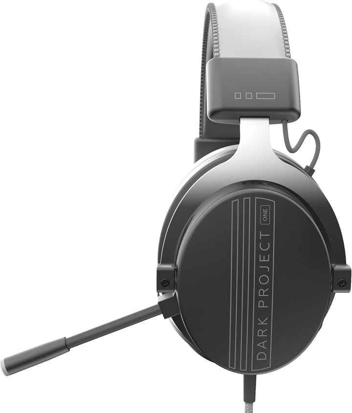 Dark Project VEXO Kabelgebundenes Gaming-Headset | 3,5-mm-Audiobuchse | Zweikammer-50-mm-Treiber mit