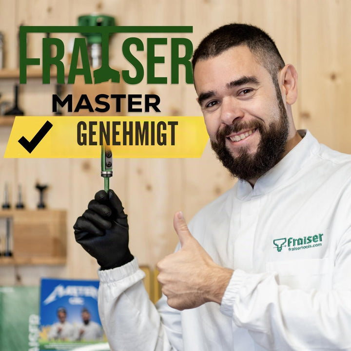 Fraiser Multibit - Nutfräser und Bündigfräser zum Kopieren, Schneiden und Rampenfräsen, Durchmesser