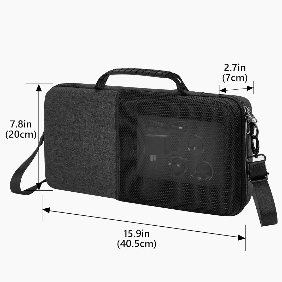 GEEKRIA Tragetasche für Audio-Interfaces, kompatibel mit Blackmagic Design ATEM Mini (SWATEMMINICEXT